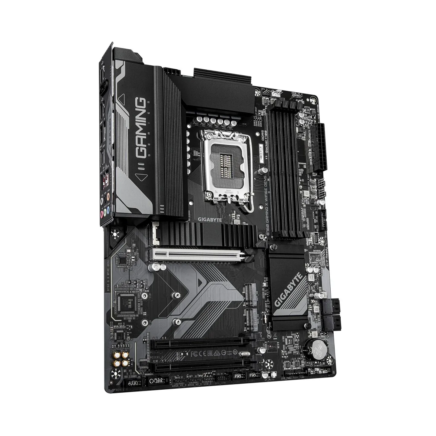 Gigabyte B760 G X WF6E GEN5 | Processor family Intel | Processor socket LGA1700 | DDR5 | Supported hard disk drive interfaces M.