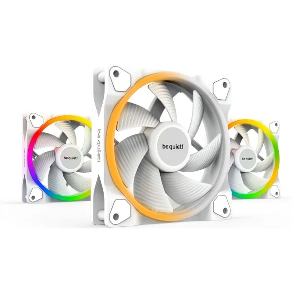 Be Quiet CASE FAN 120MM LIGHT WINGS PWM/WHITE PWMBL100 BE QUIET