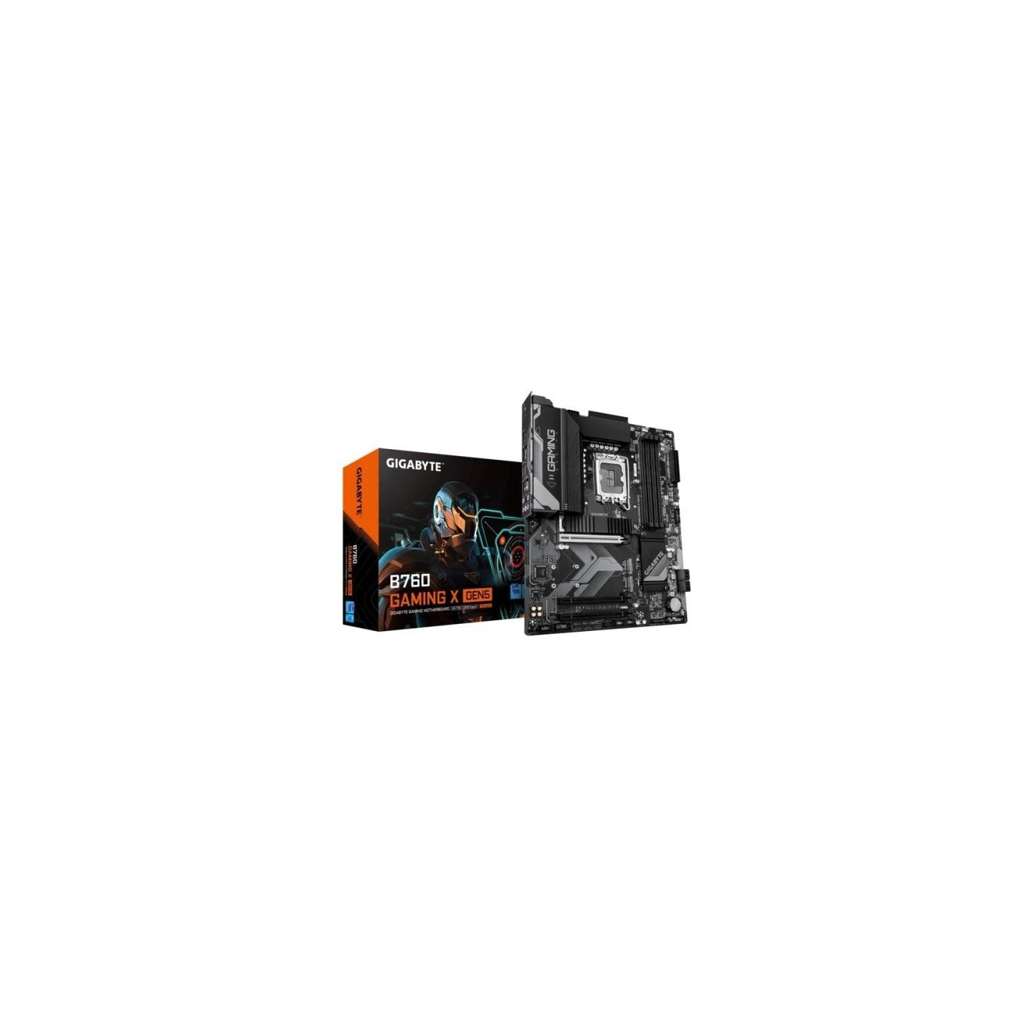 Gigabyte B760 GAMING X GEN5 | Processor family Intel | Processor socket LGA1700 | DDR5 | Supported hard disk drive interfaces M.