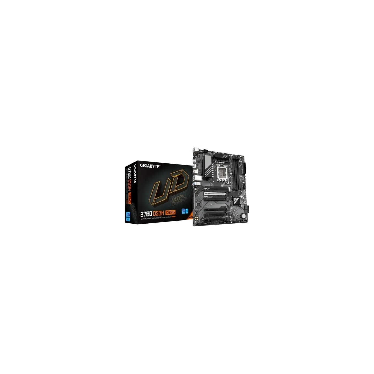 Gigabyte B760 DS3H GEN5 | Processor family Intel | Processor socket LGA1700 | DDR5 | Supported hard disk drive interfaces M.2, S