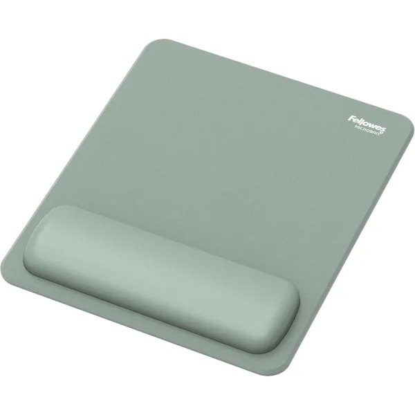 Fellowes MOUSE PAD WRIST REST/SAGE 100142556 FELLOWES
