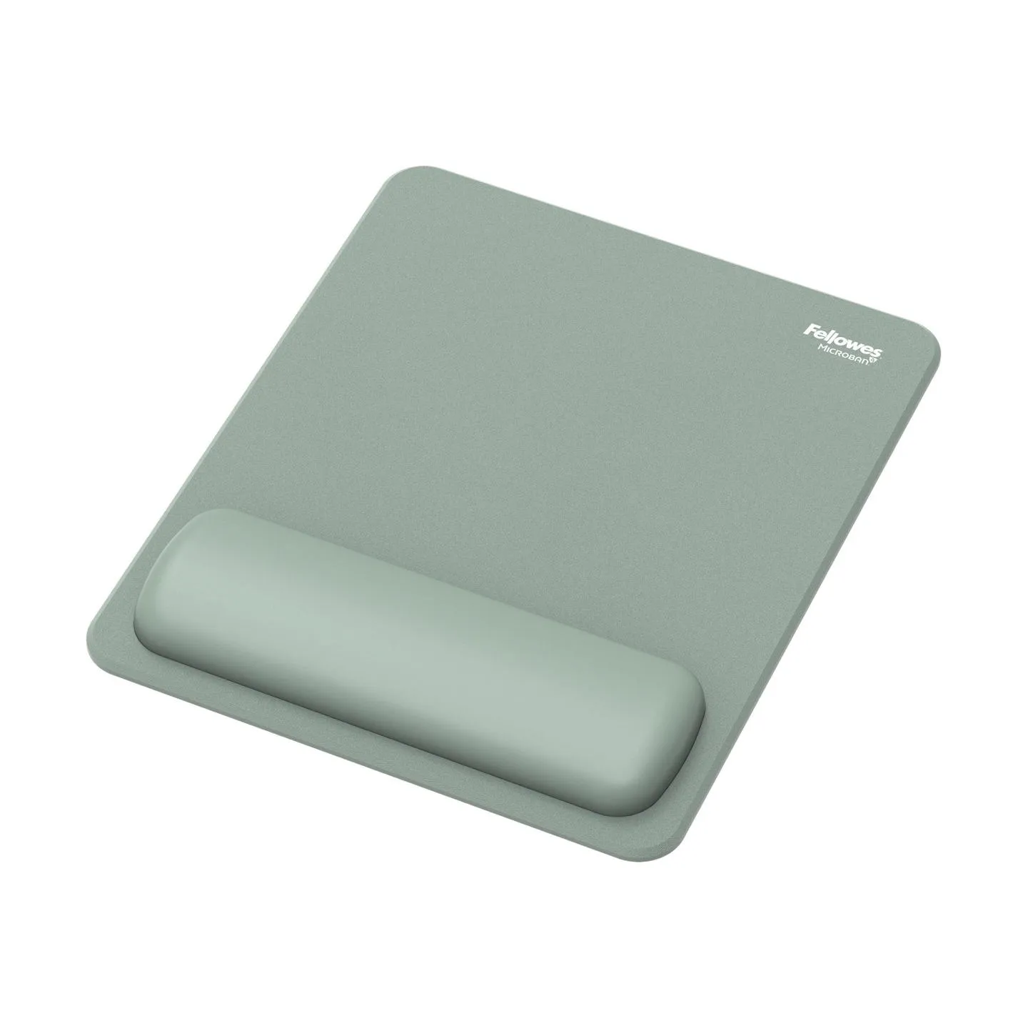 Fellowes MOUSE PAD WRIST REST/SAGE 100142556 FELLOWES