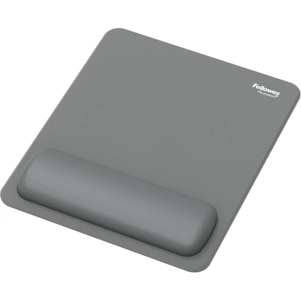 Fellowes MOUSE PAD WRIST REST/GREY 100142556 FELLOWES