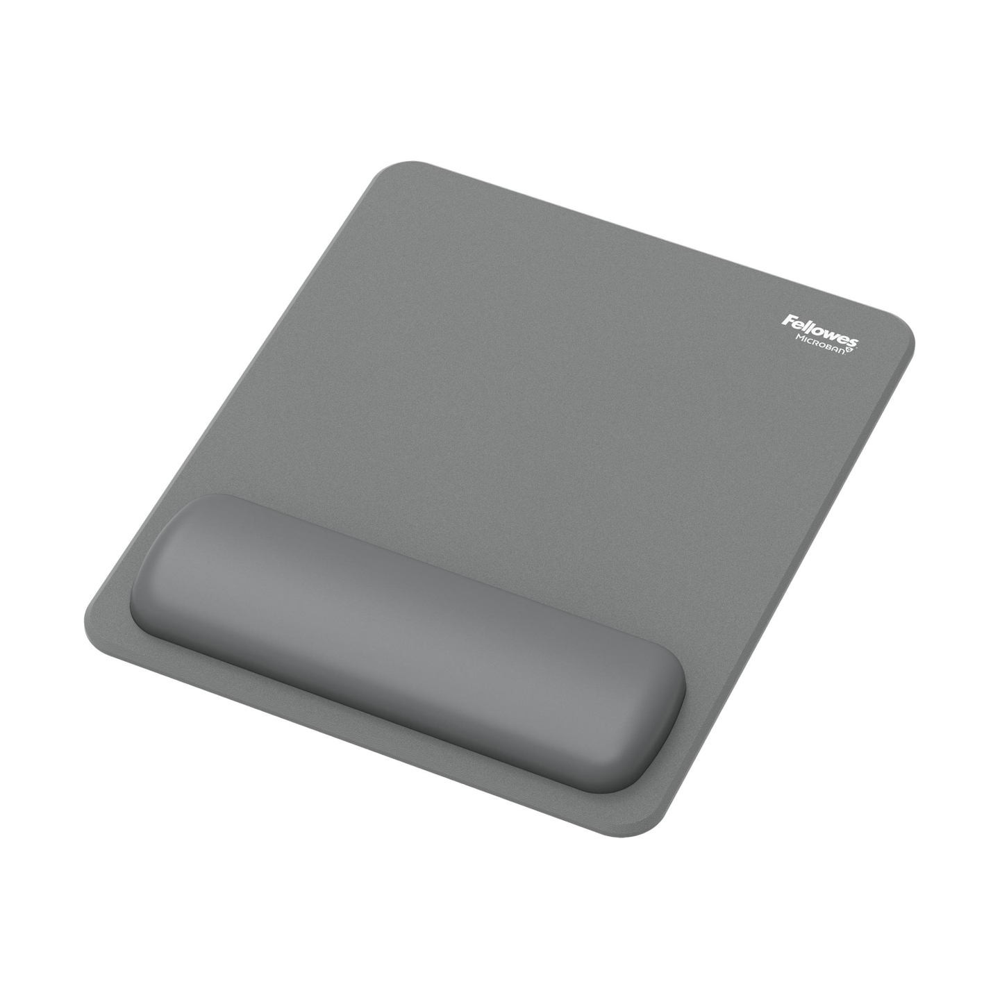 Fellowes MOUSE PAD WRIST REST/GREY 100142556 FELLOWES