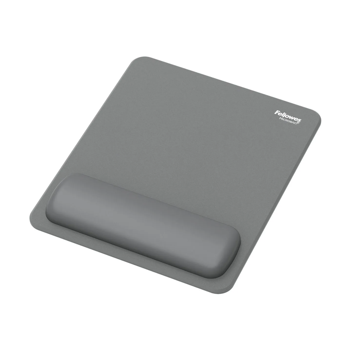 Fellowes MOUSE PAD WRIST REST/GREY 100142556 FELLOWES