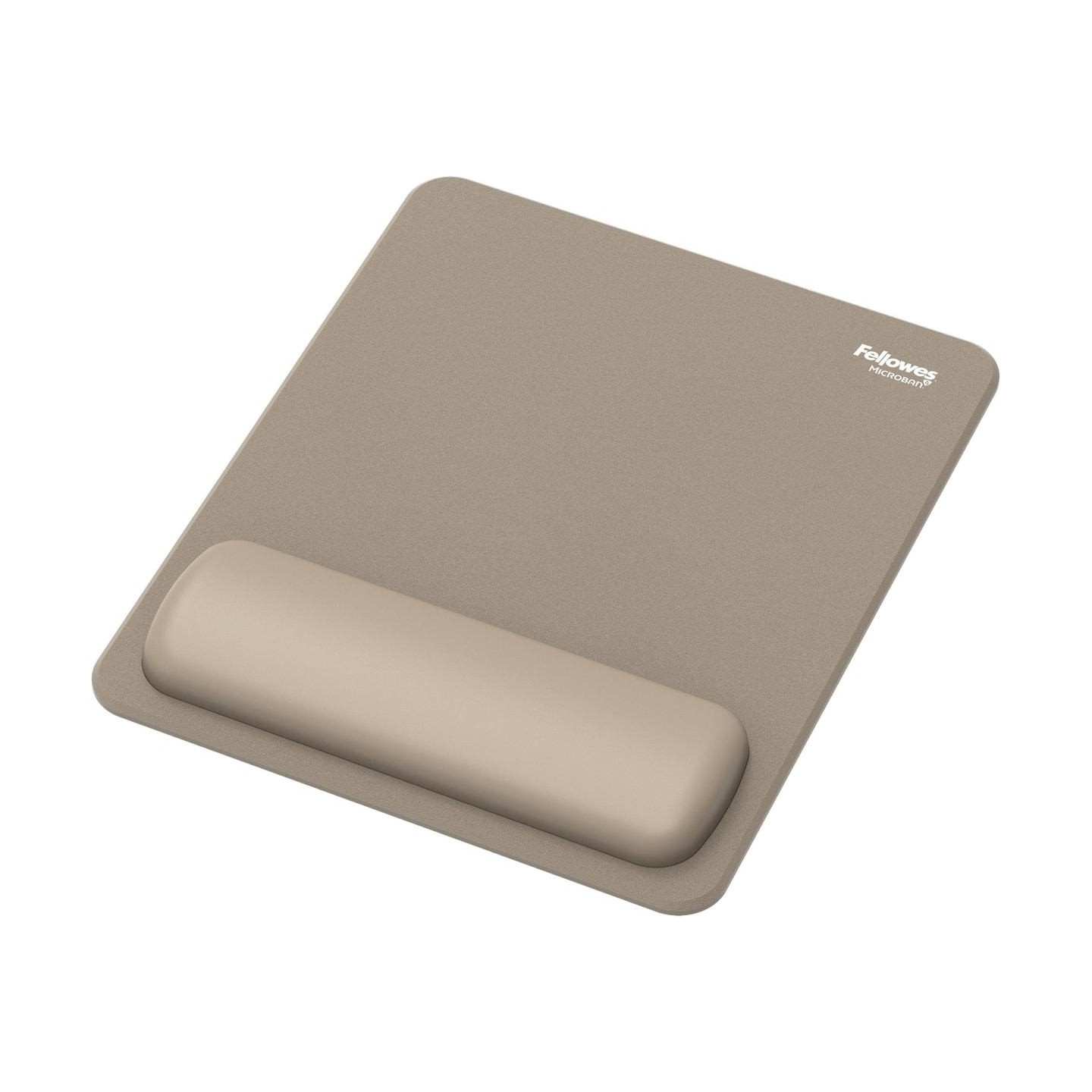 Fellowes MOUSE PAD WRIST REST/SAND 100142559 FELLOWES