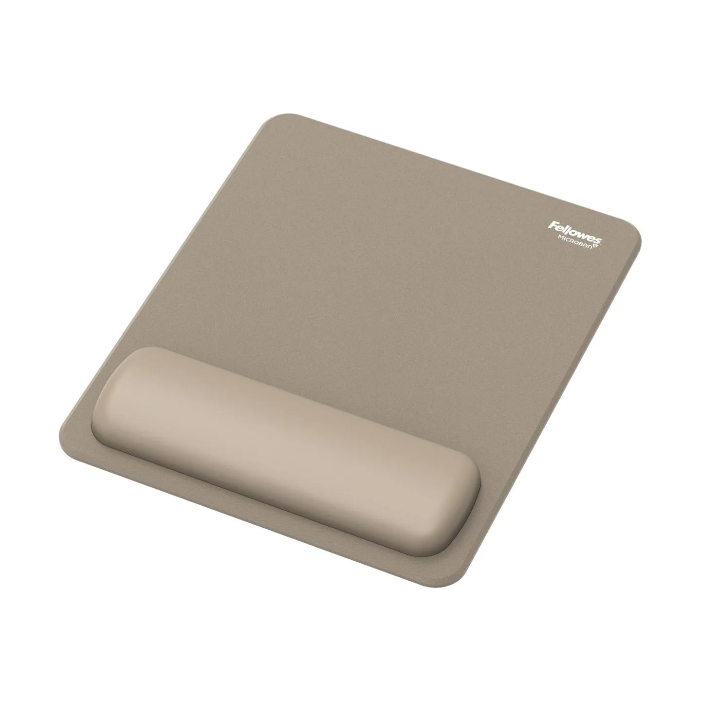 Fellowes MOUSE PAD WRIST REST/SAND 100142559 FELLOWES