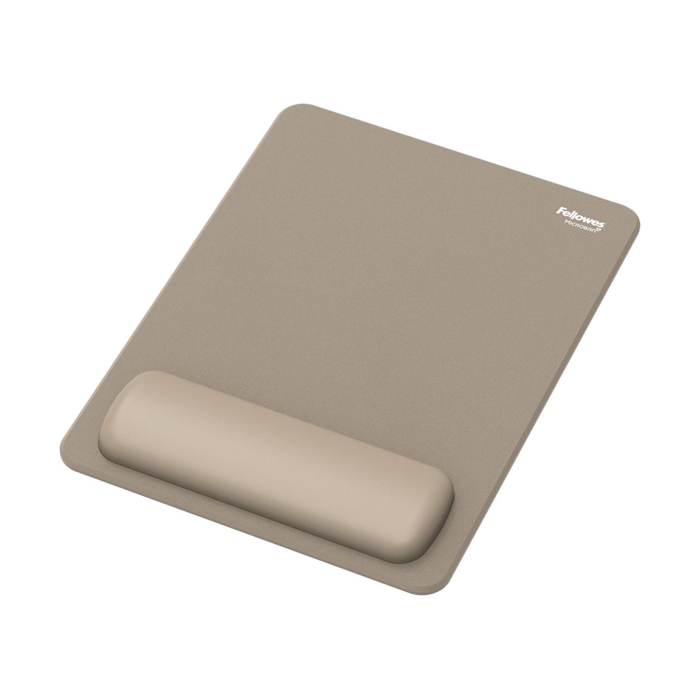 Fellowes MOUSE PAD WRIST REST XL/SAND 100142564 FELLOWES