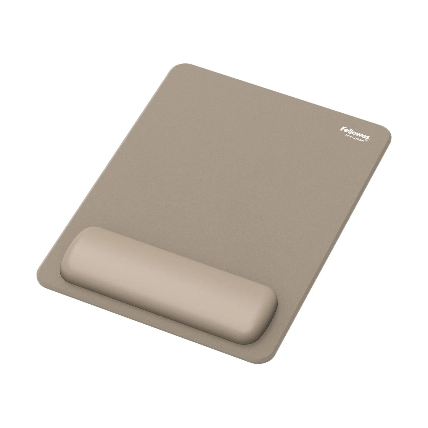 Fellowes MOUSE PAD WRIST REST XL/SAND 100142564 FELLOWES