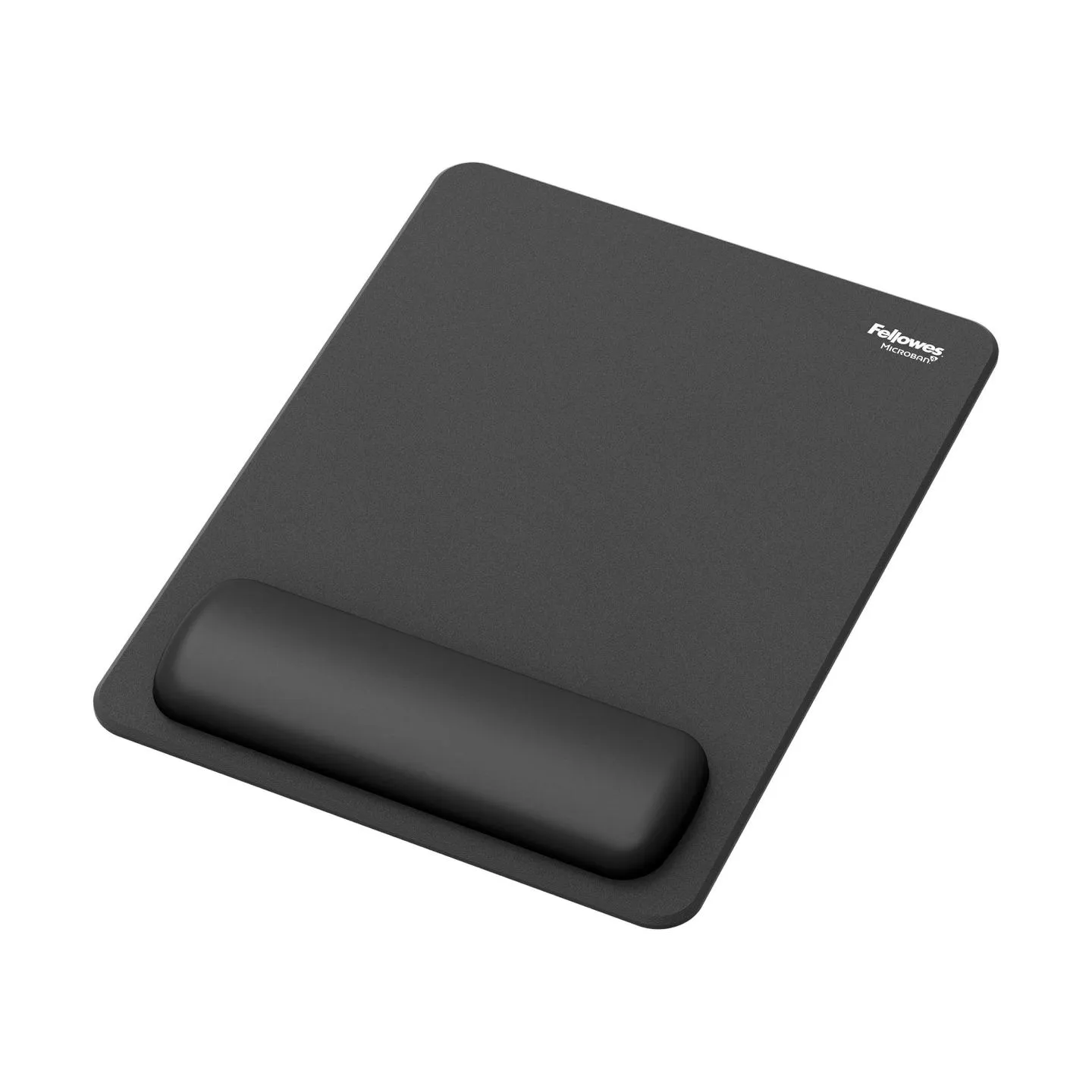 Fellowes MOUSE PAD WRIST REST XL/BLACK 100142560 FELLOWES