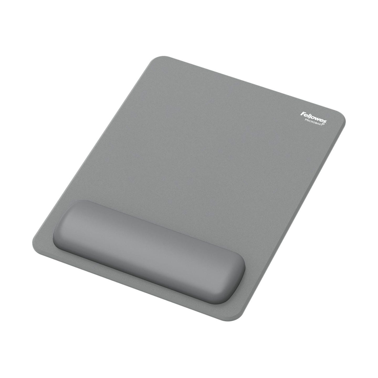 Fellowes MOUSE PAD WRIST REST XL/GREY 100142561 FELLOWES