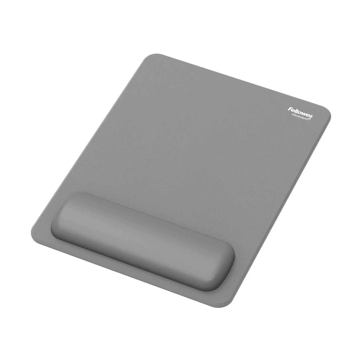 Fellowes MOUSE PAD WRIST REST XL/GREY 100142561 FELLOWES