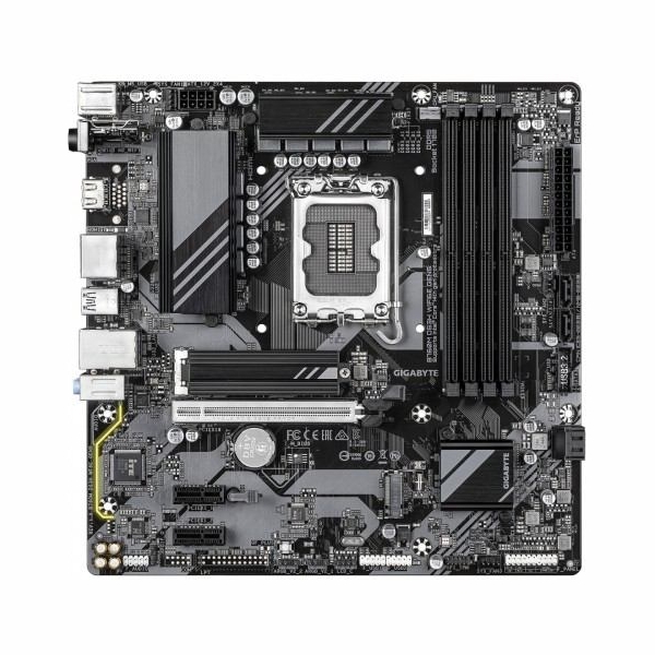 Gigabyte Mainboard|GIGABYTE|Intel B760 Express|LGA1700|Micro-ATX|Memory DDR5|Memory slots 4|B760MDS3HWF6EGEN5