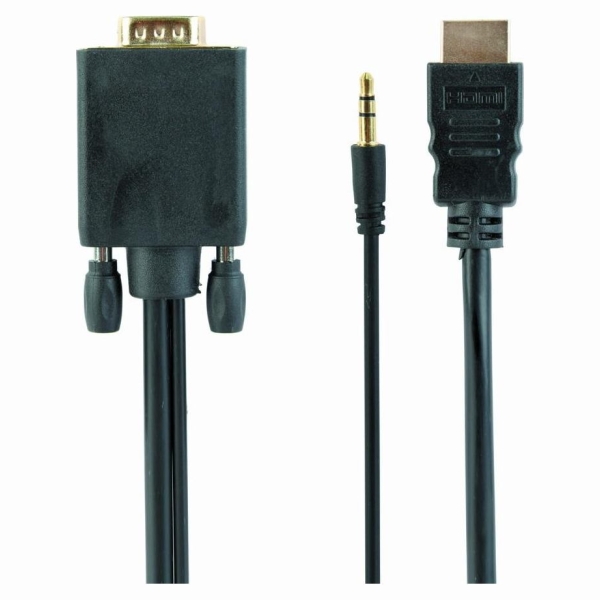 Gembird CABLE HDMI-VGA +3.5MM/3M A-HDMI-VGA-03-10 GEMBIRD