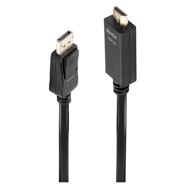 Lindy CABLE DISPLAY PORT TO HDMI 5M/36924 LINDY