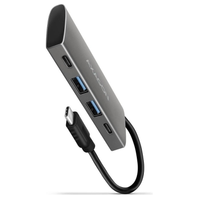 Axagon Hub HMC-4G2 2x USB-A + 2x USB-C, USB-C 3.2 Gen 2 10Gbps, 13cm USB-C cable