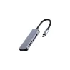 Gembird I/O HUB USB-C 3PORT+CR/UHB-CM-CRU3P1U2P2-01 GEMBIRD