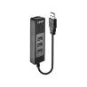 Lindy I/O HUB USB3 & LAN ADAPTER/43176 LINDY