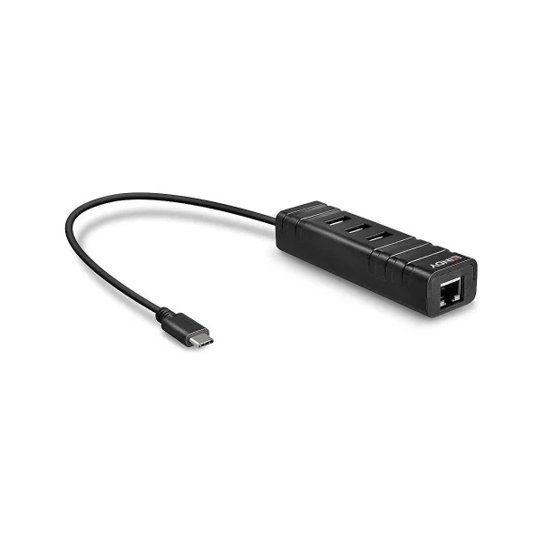Lindy I/O HUB USB3.1 & LAN ADAPTER/43249 LINDY