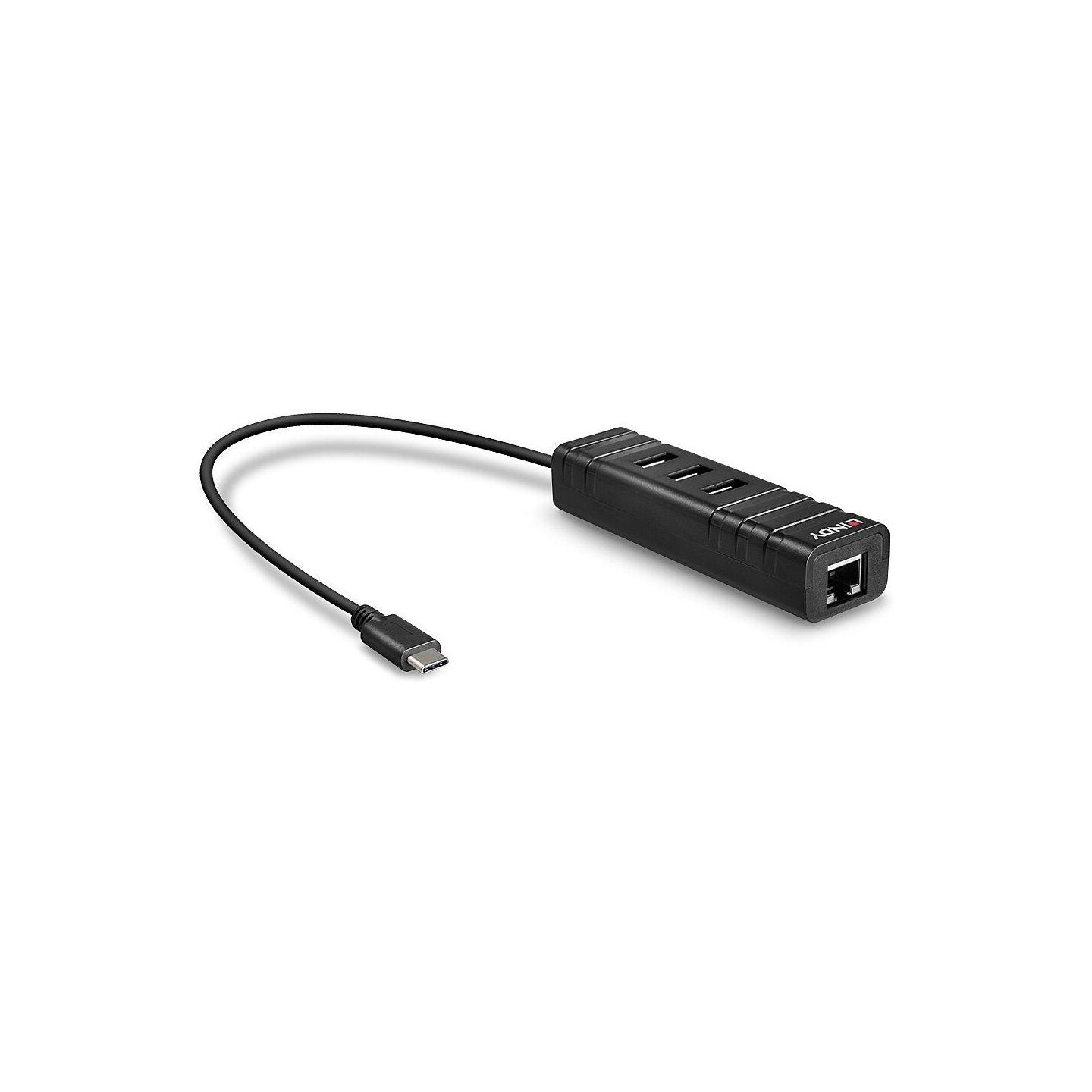 Lindy I/O HUB USB3.1 & LAN ADAPTER/43249 LINDY