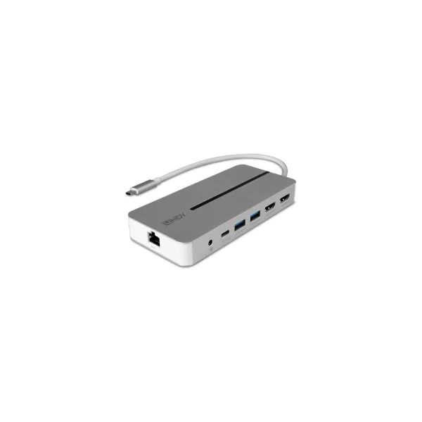Lindy I/O DOCKING STATION USB-C/MINI DUAL 4K 43360 LINDY