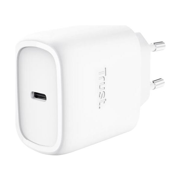 Trust MOBILE CHARGER WALL MAXO 45W/USB-C WHITE 25522 TRUST
