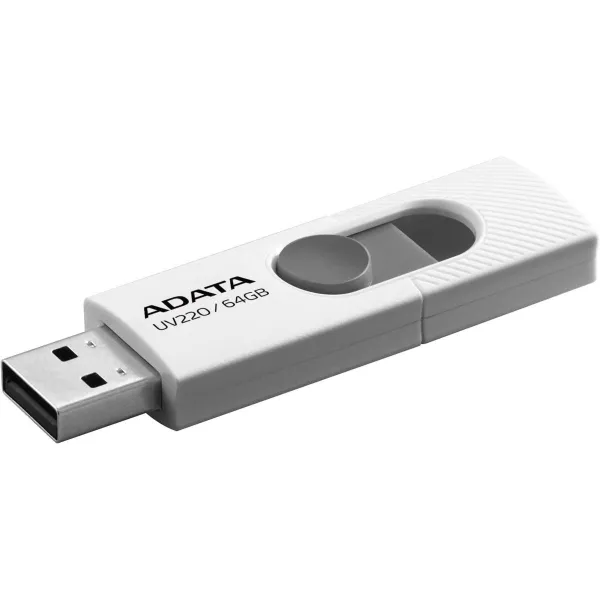 A-Data ADATA | UV220 | 64 GB | USB 2.0 | White/Gray