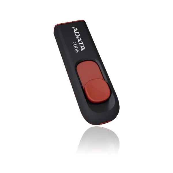 A-Data ADATA | C008 | 64 GB | USB 2.0 | Black/Red