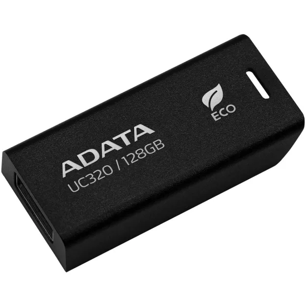 A-Data MEMORY DRIVE FLASH USB3.2 128G/BLACK UC320-128G-RBK/BK ADATA