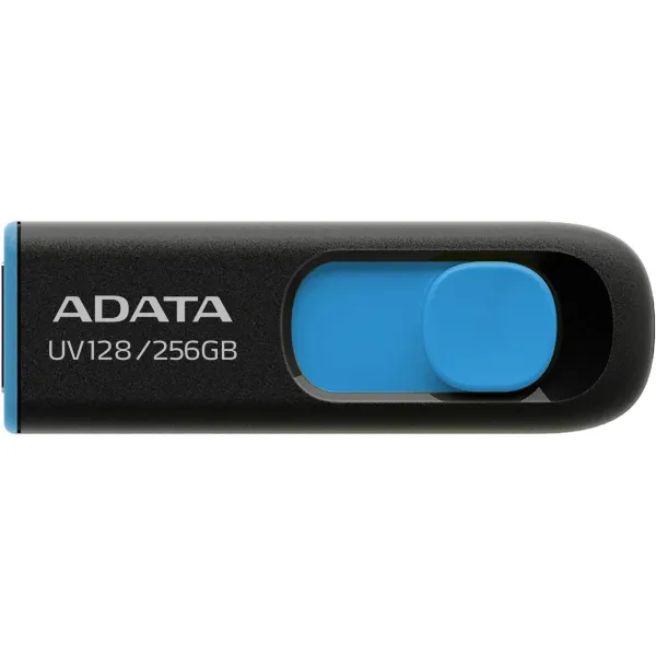 A-Data MEMORY DRIVE FLASH USB3 256GB/BLK/BLUE AUV128-256G-RBE ADATA