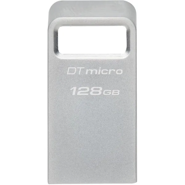 Kingston | USB 3.2 Flash Drive | DataTraveler micro | 128 GB | USB 3.2 | Silver