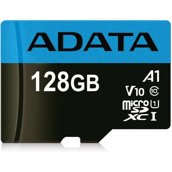 A-Data ADATA 128GB Micro SDXC V10 85MB/s + ad.