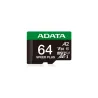 A-Data MEMORY MICRO SDXC 64GB UHS-I/UD64GUI3V30A2SP-RA1 ADATA