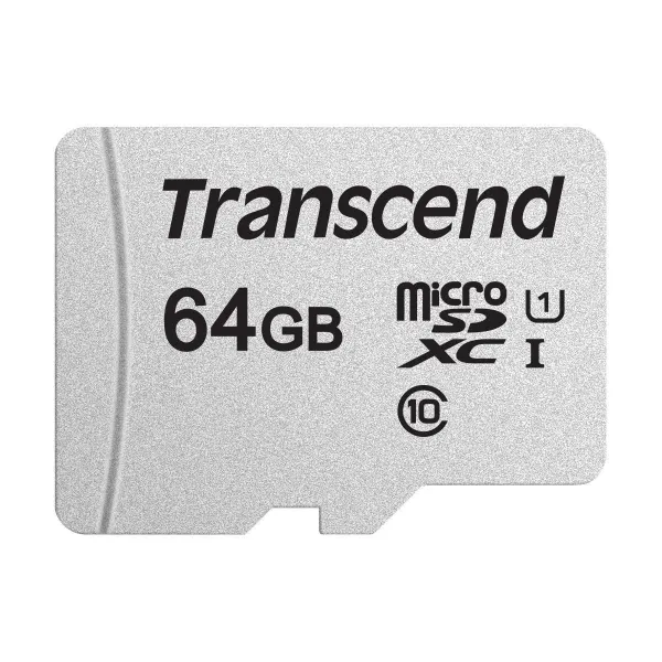 Transcend MEMORY MICRO SDXC 64GB/C10 TS64GUSD300S TRANSCEND