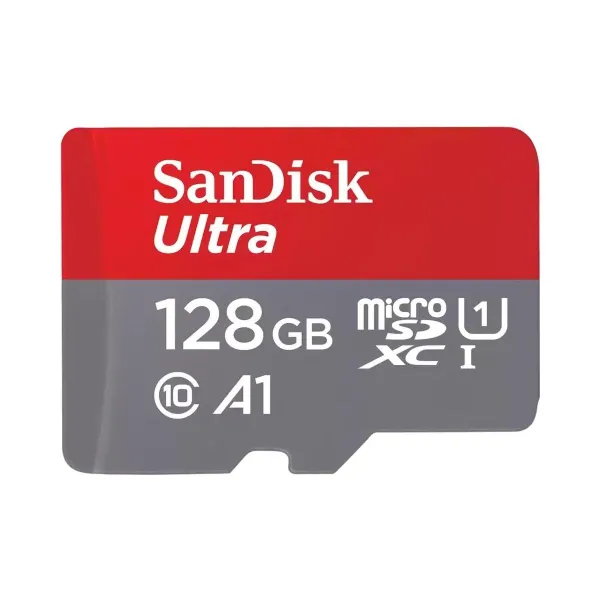 Sandisk Ultra microSDXC card 128GB 140MB/s A1 + Adapter SD