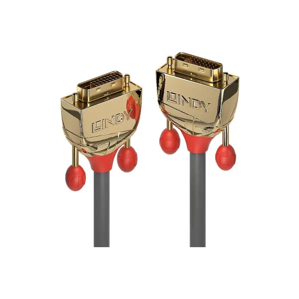 Lindy CABLE DVI-DVI 2M/GOLD 36202 LINDY