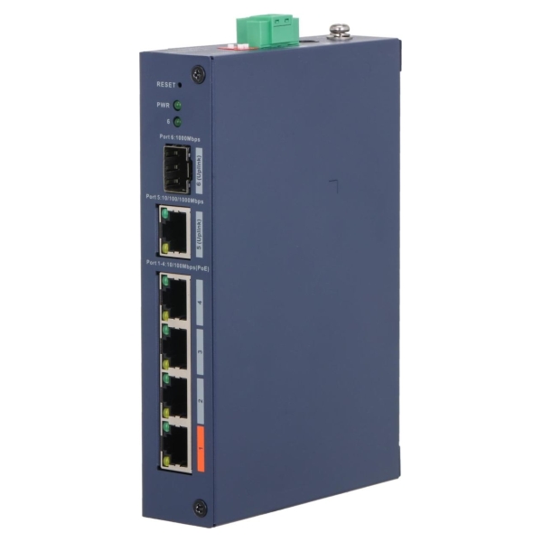 Dahua Switch|DAHUA|Switch type Managed|Switch layer L2|Form factor Desktop|4xRJ-45 ports|RJ-45 Ports Type Fast Ethernet (10/100)