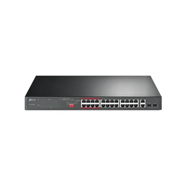 Tp-Link Switch|TP-LINK|TL-SL1226P|Desktop/pedestal|24x10Base-T / 100Base-TX|2x10Base-T / 100Base-TX / 1000Base-T|PoE+ ports 24|T