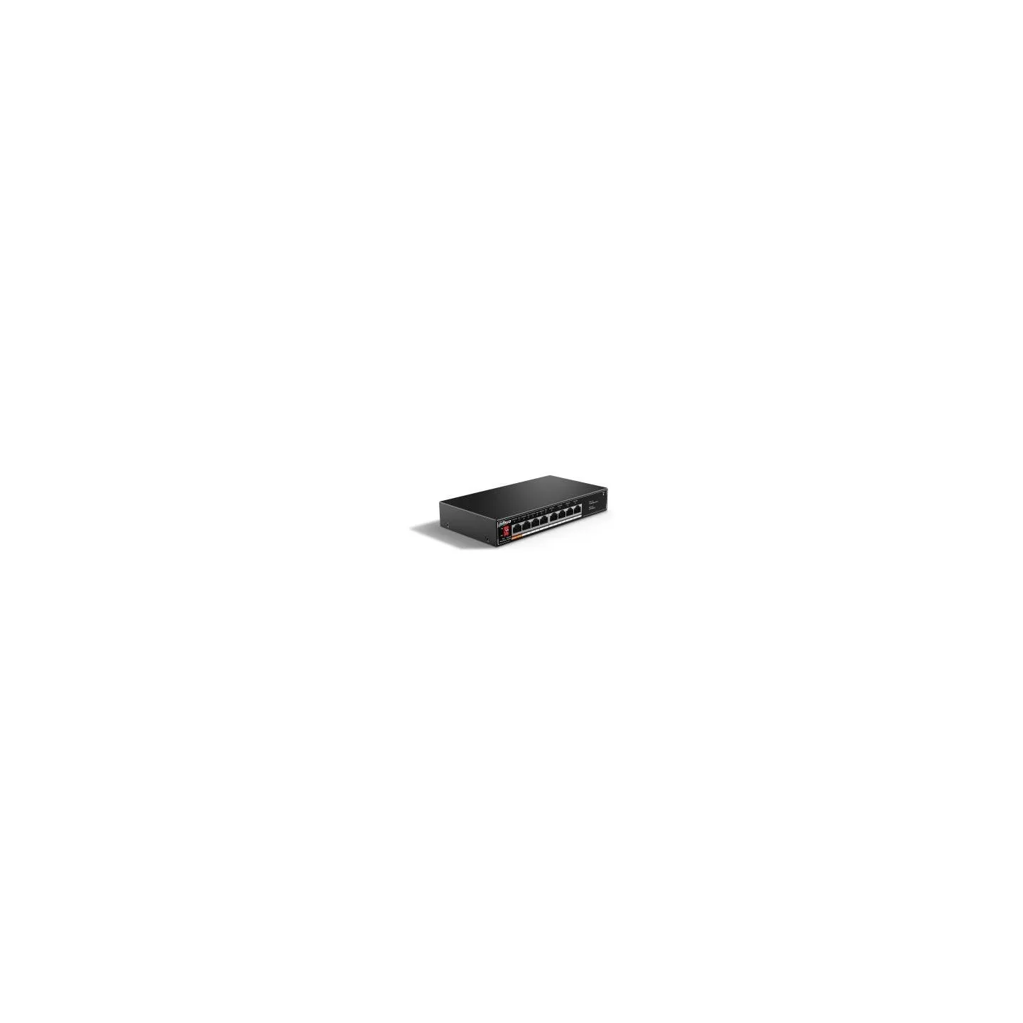 Dahua Switch|DAHUA|Desktop/pedestal|8x10Base-T / 100Base-TX|PoE ports 4|60 Watts|SF1008LP