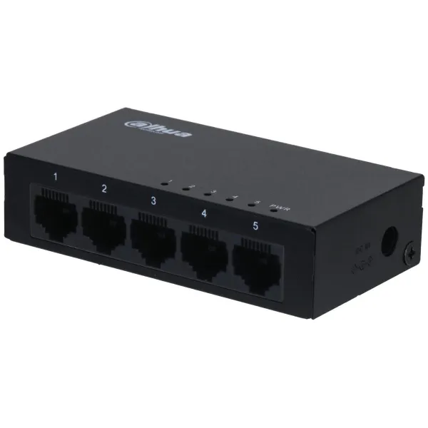 Dahua Switch|DAHUA|PFS3005-5GT-V2|Type L2|Desktop/pedestal|5x10Base-T / 100Base-TX / 1000Base-T|DH-PFS3005-5GT-V2