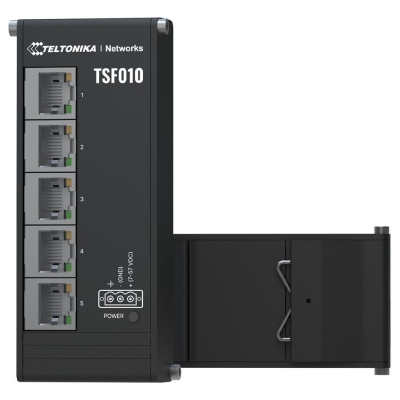 Teltonika Switch|TELTONIKA|Switch type Unmanaged|Form factor DIN rail|5xRJ-45 ports|RJ-45 Ports Type Fast Ethernet (10/100)|5xFa