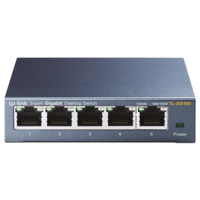 Tp-Link Switch|TP-LINK|5x10Base-T / 100Base-TX / 1000Base-T|TL-SG105