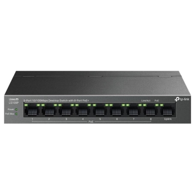 Tp-Link Switch|TP-LINK|LS109P|PoE+ ports 8|LS109P
