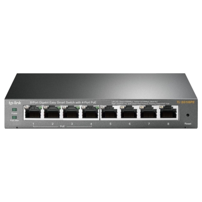 Tp-Link Switch|TP-LINK|PoE ports 4|TL-SG108PE