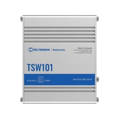 Teltonika Switch|TELTONIKA|TSW101000000|PoE ports 4|60 Watts|TSW101