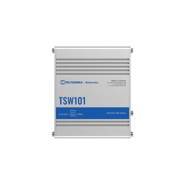 Teltonika Switch|TELTONIKA|TSW101000000|PoE ports 4|60 Watts|TSW101