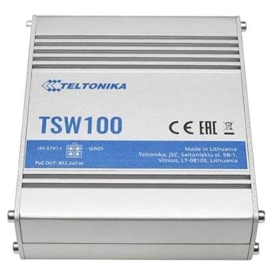Teltonika Switch|TELTONIKA|TSW100000000|PoE+ ports 4|120 Watts|TSW100