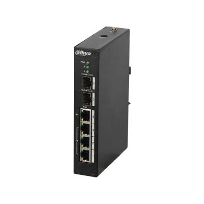 Dahua Switch|DAHUA|PFS3206-4P-96|Type L2|3x10Base-T / 100Base-TX|1x10Base-T / 100Base-TX / 1000Base-T|2x1000Base-X|DH-PFS3206-4P