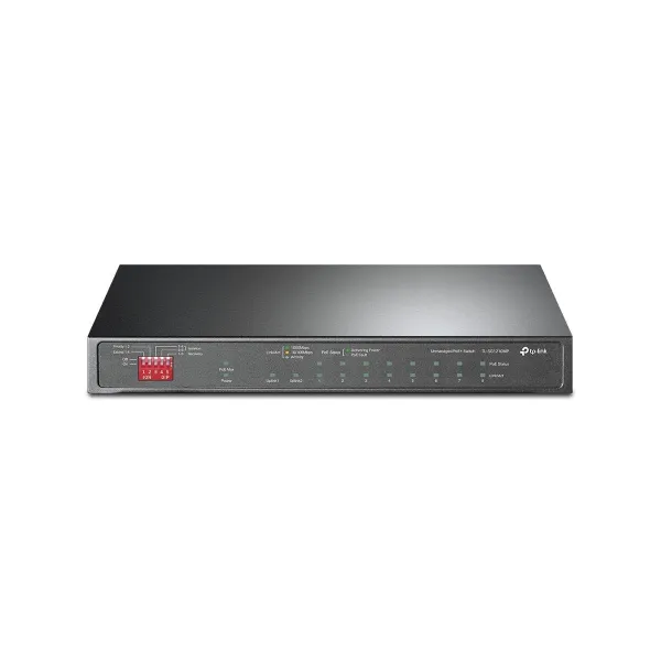 Tp-Link Switch|TP-LINK|1xSFP|PoE+ ports 8|TL-SG1210MP