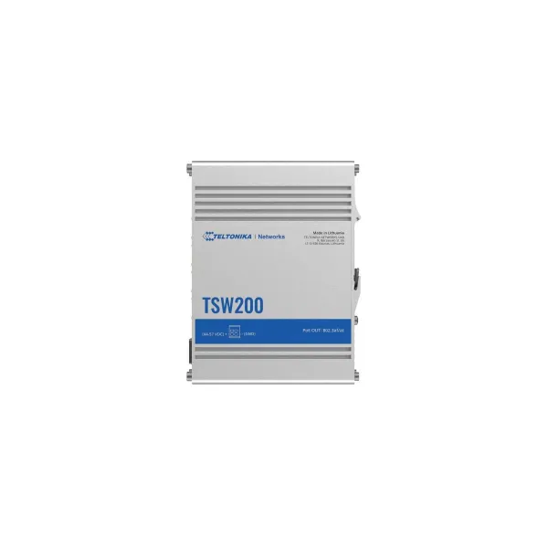 Teltonika Switch|TELTONIKA|TSW2000000B0|PoE ports 8|240 Watts|TSW200